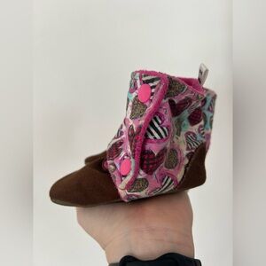 Knotty Girls Handmade Baby Booties 12-18 Months